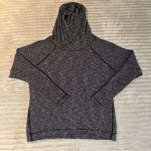 lululemon athletica Black and White Long Sleeve Top